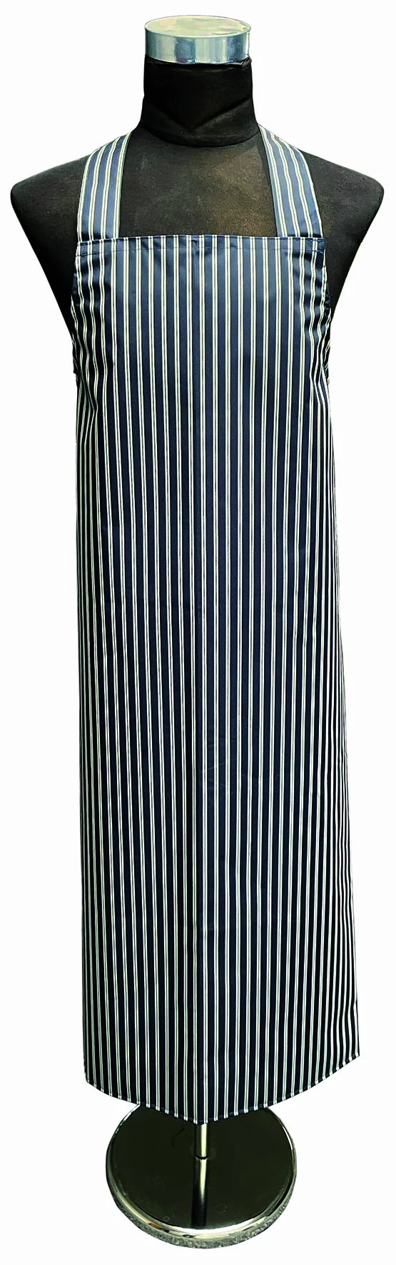 Schürze Gepla Gaby blau/w. 110cm 