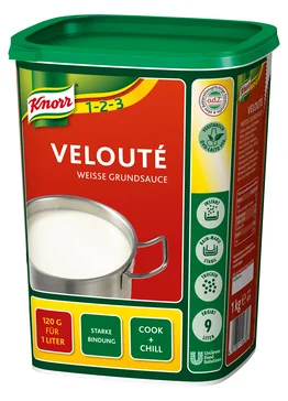 Knorr 670 Velouté Weiße Grundsauce, 6x1 kg 