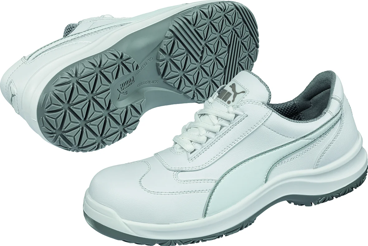 Halbschuh PUMA weiss S2 Schnür