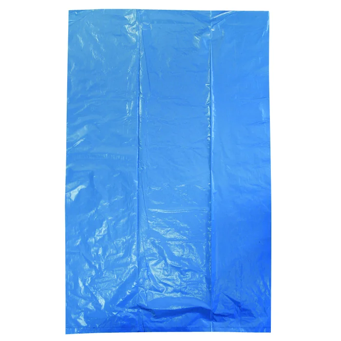 Müllbeutel 700x1100 mm 40µ Typ 60 HD blau auf Ro. 120l