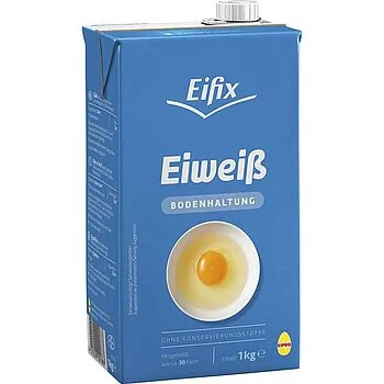 Eifix Eiweiss 1ltr -kühlpflichtig 0-4 °C- Bodenhaltung