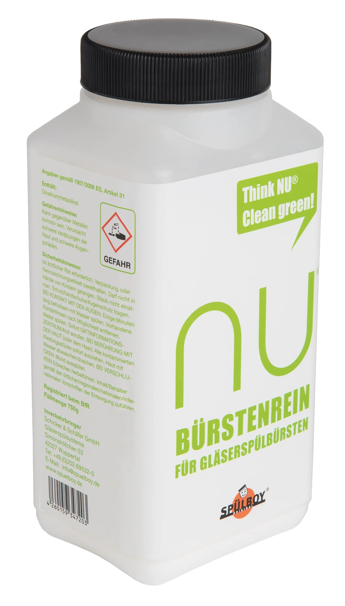 NU-Bürstenrein (Desinfektion- / Pflegeöl) DS 750 G 