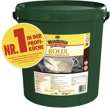 Knorr 761 Roux Mehlschwitze hell, 10 kg Eimer 
