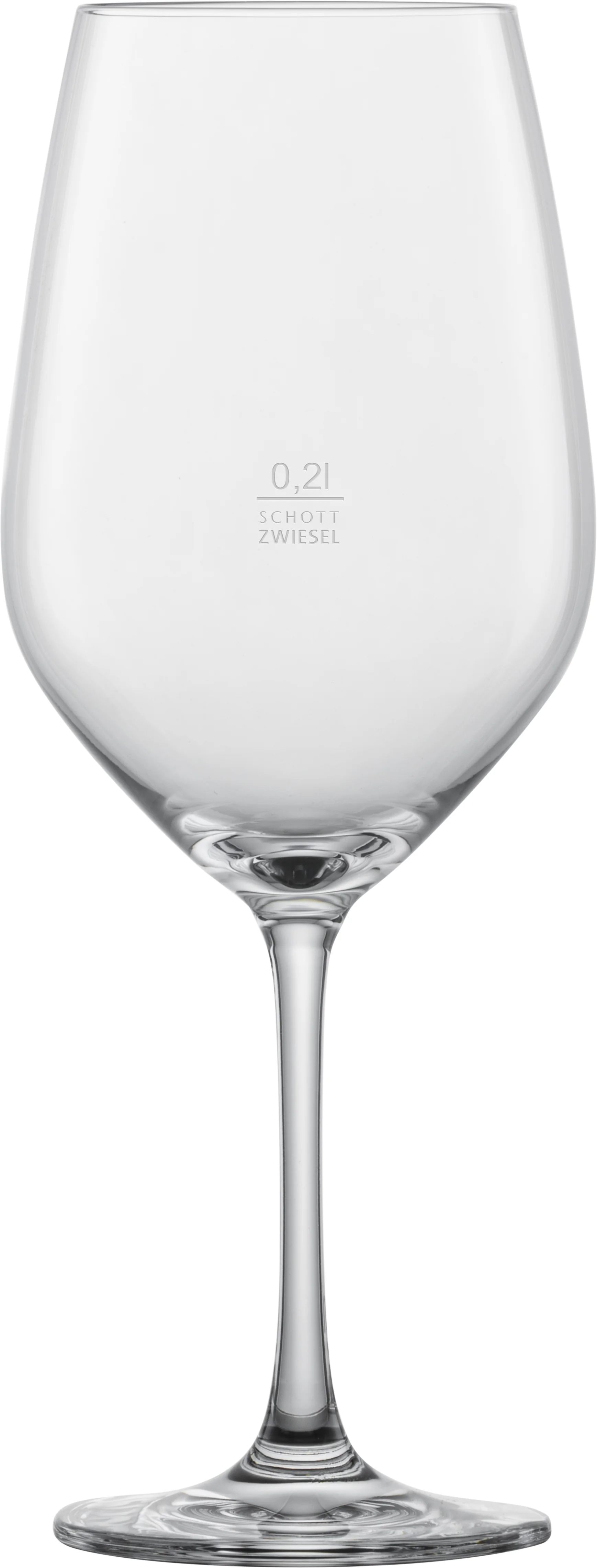 Rotwein/Wasserkelch Nr. 1 Vina geeicht 0,2 l 
