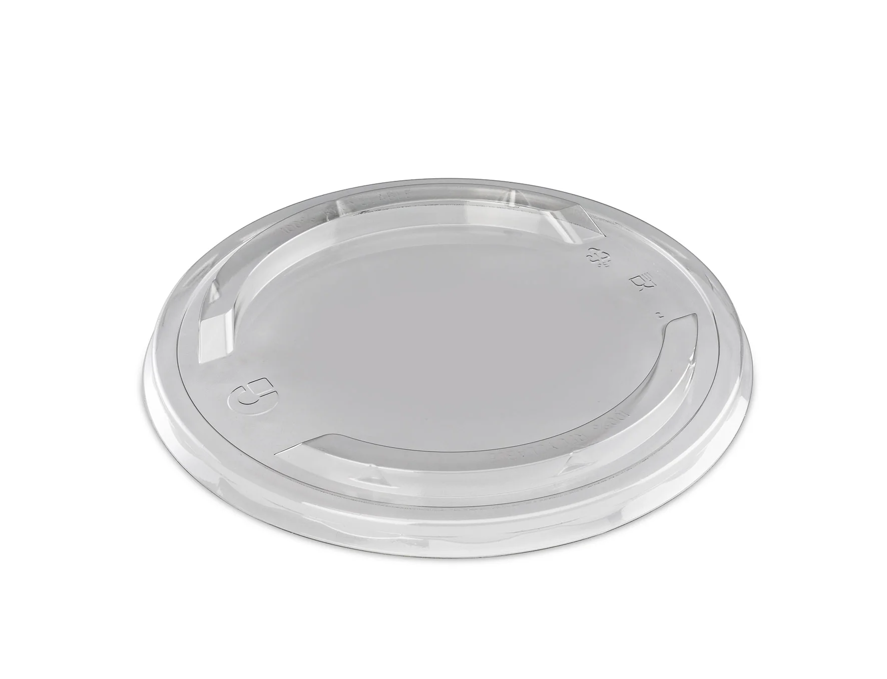 Deckel PET für Salatschale Braun 850/1100/1300ml Antifog