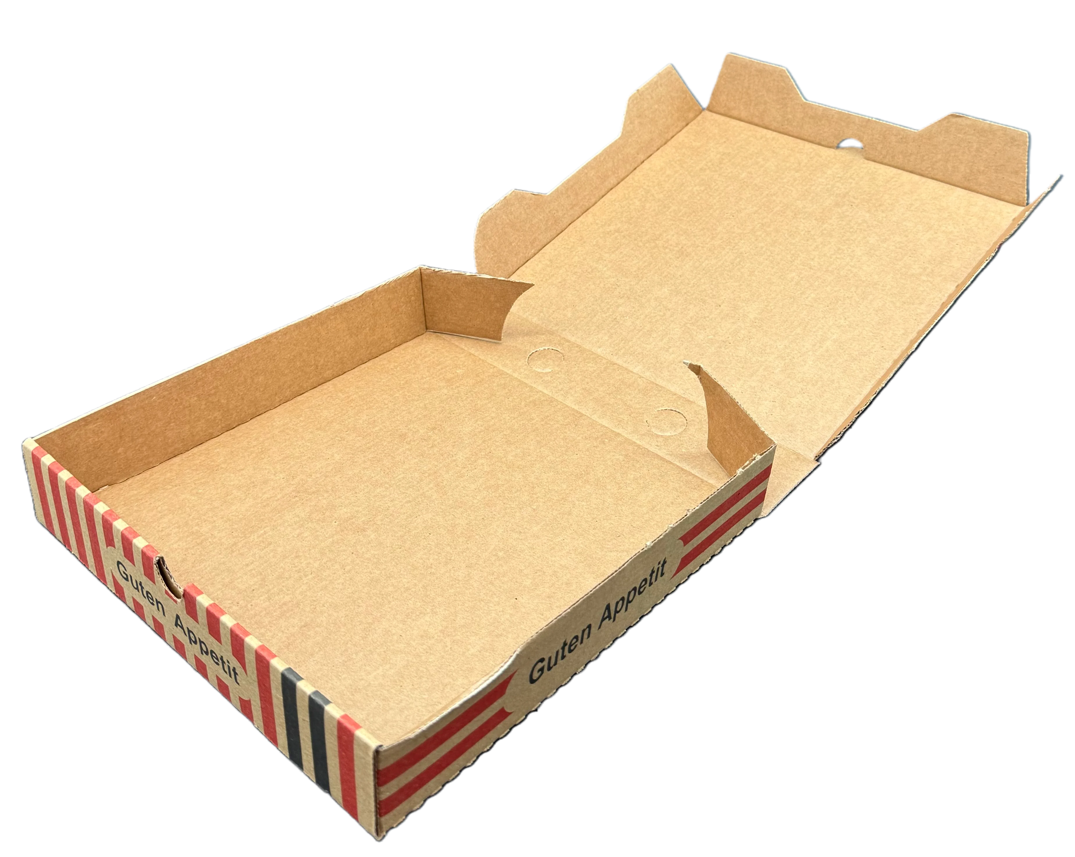 Pizzabox NEW YORK Braun - 22x22x4 cm