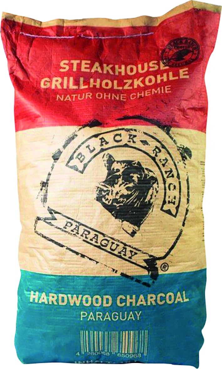 Grillholzkohle Black Ranch Paraguay 15kg Sack 