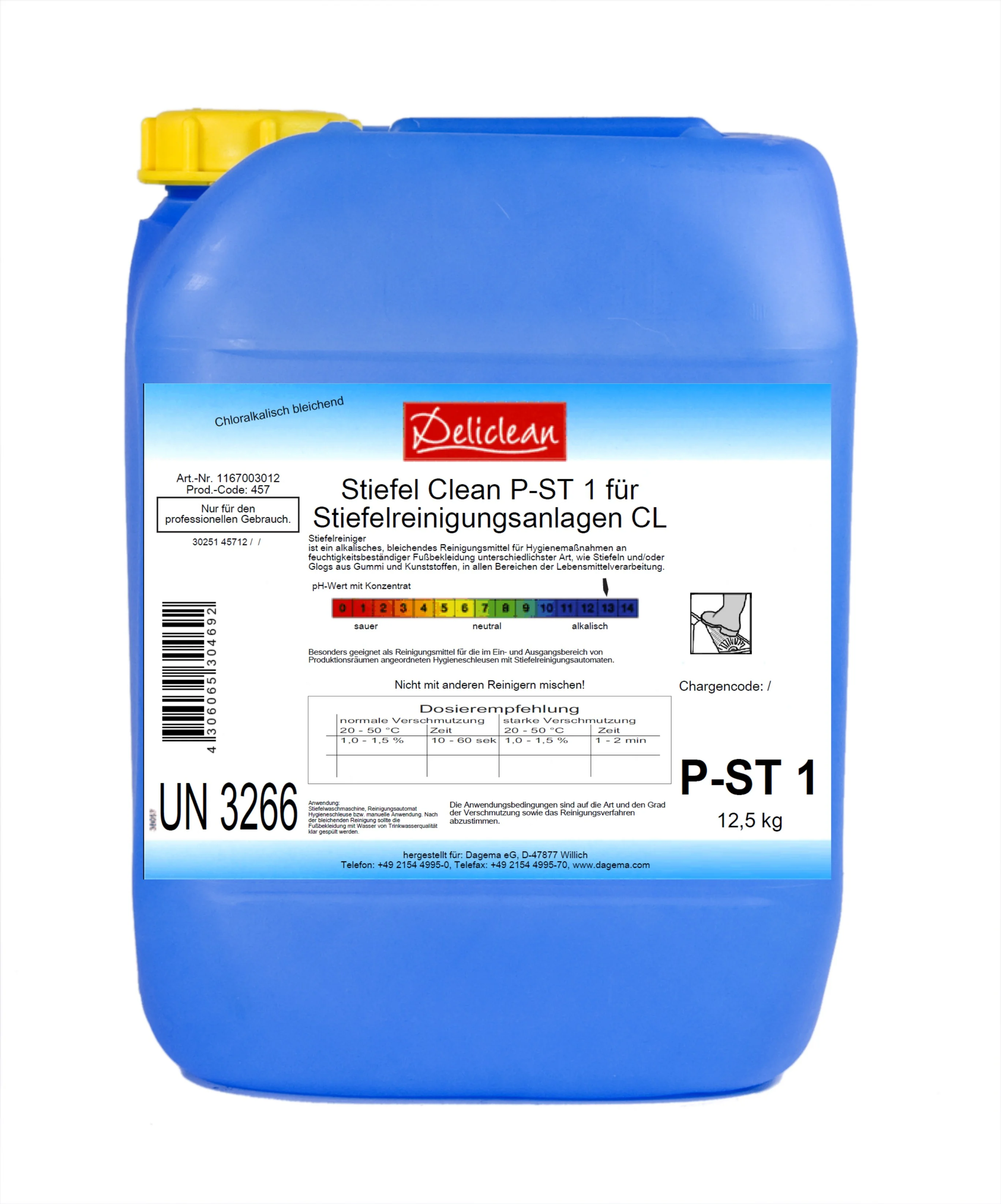 Stiefelreiniger Clean P-ST1 12,5Kg 
