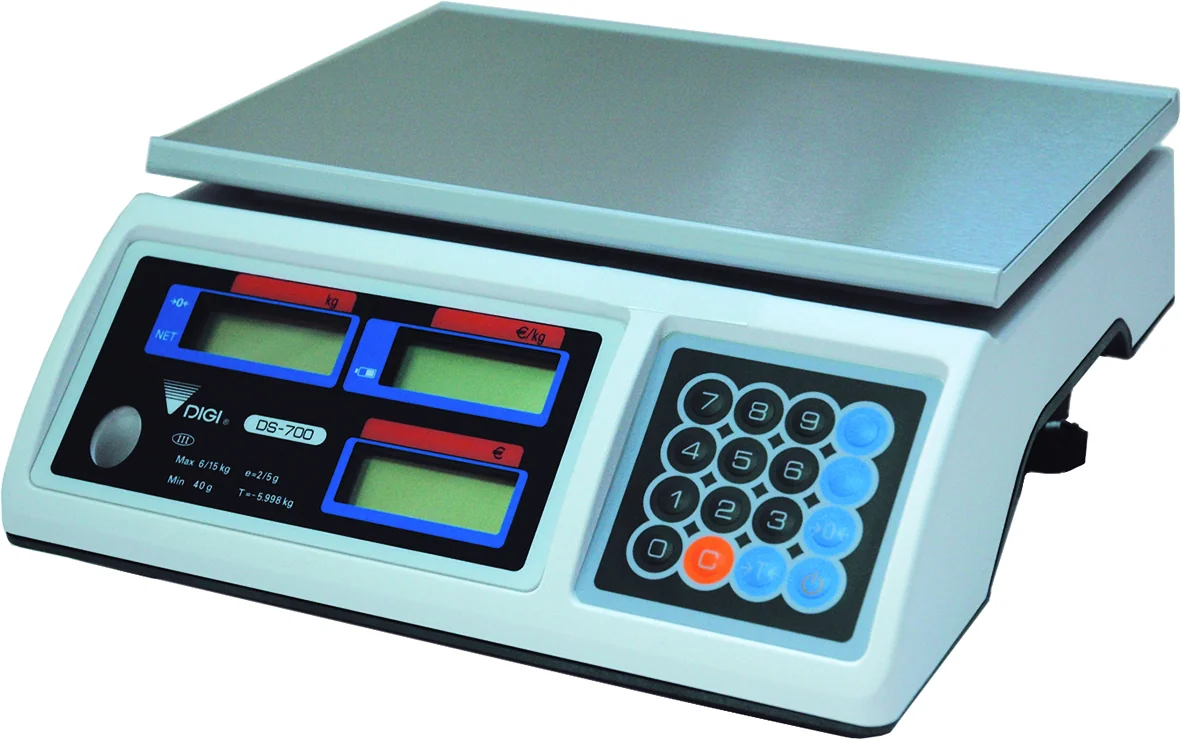 Tischwaage Digi DS-700 6 kg - 2g / 3 kg - 1g 