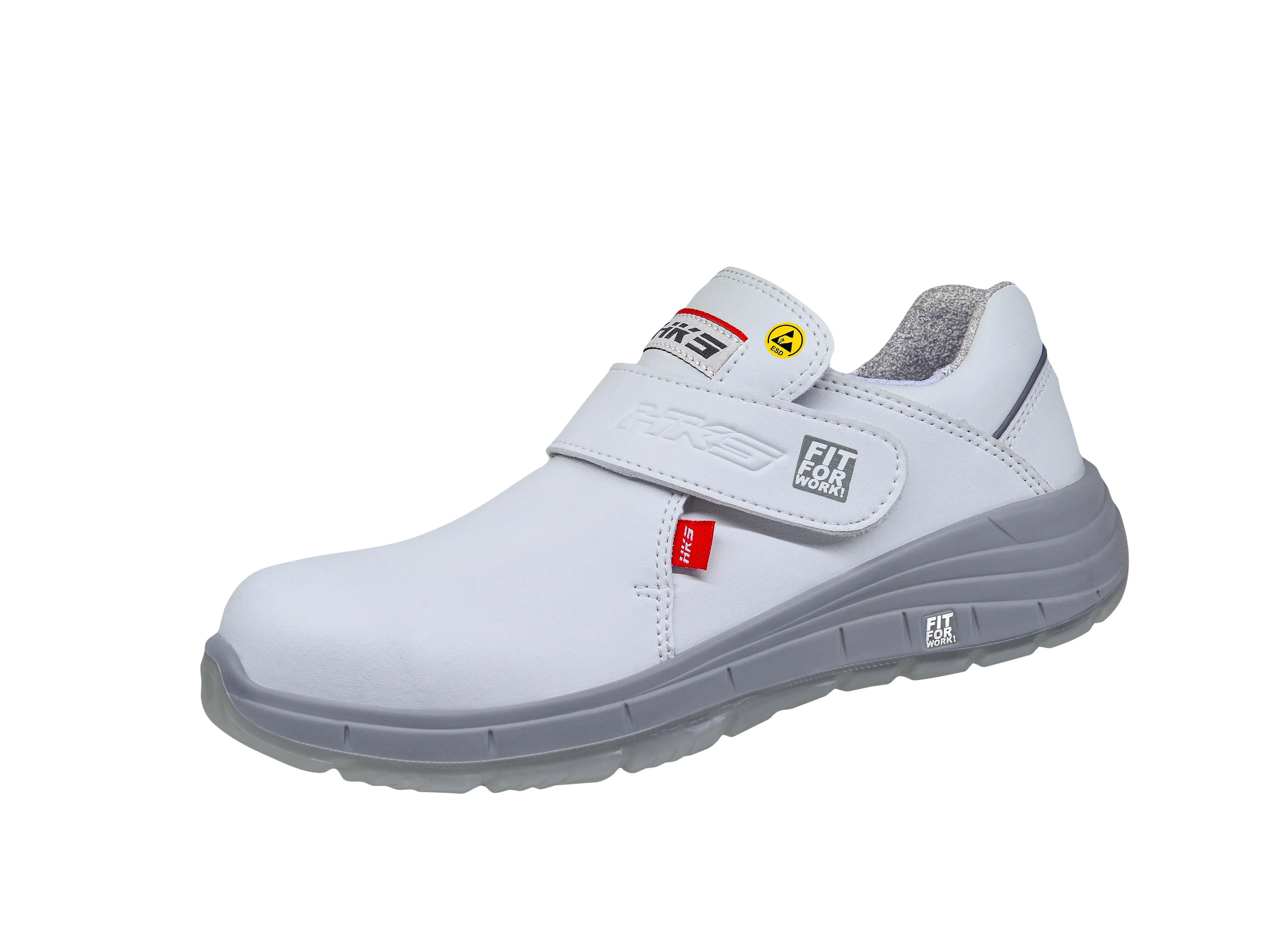 Schuh halb HKS Zoom 3 M/S2 Klett weiss Gr. 39 