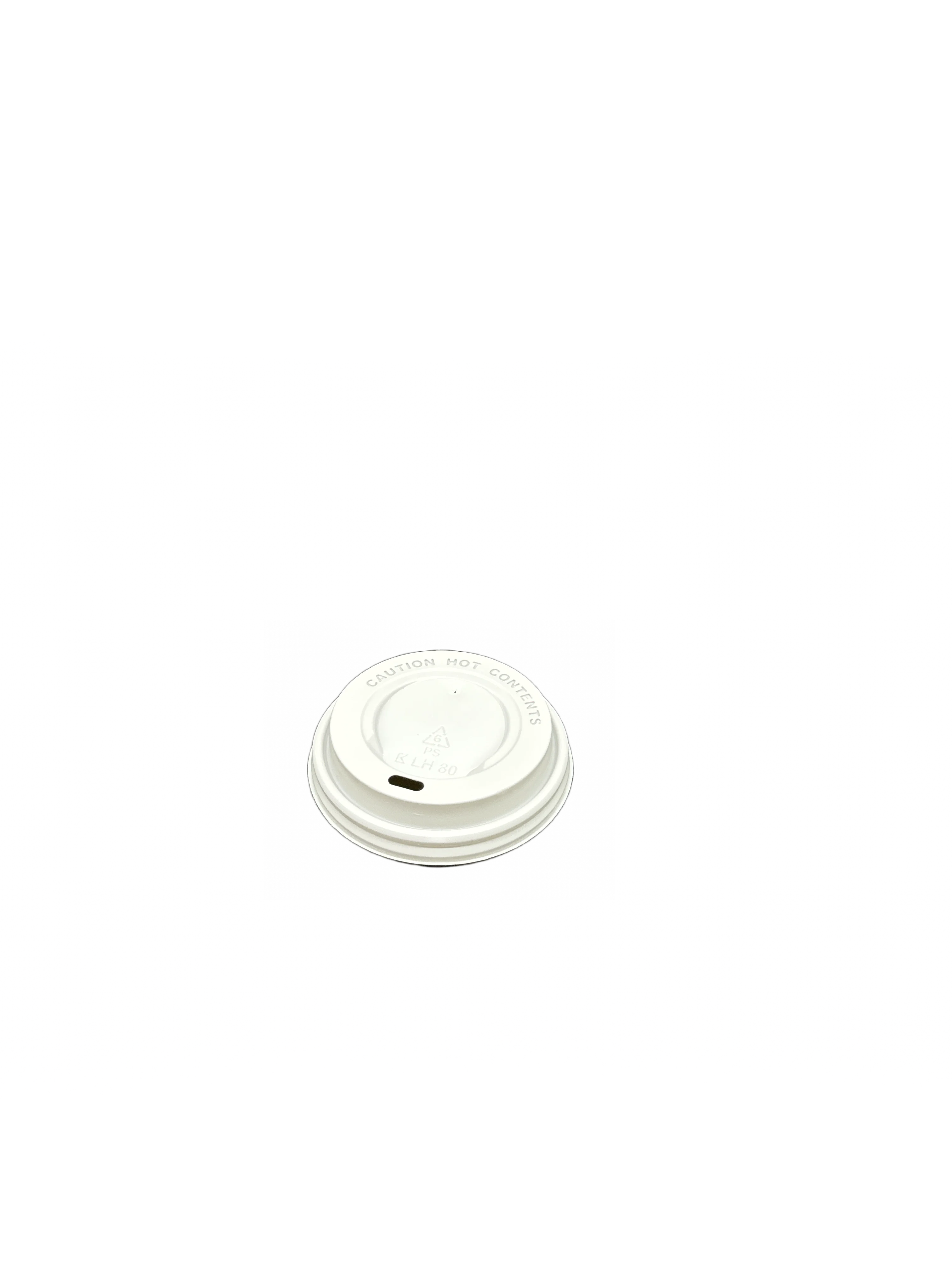 EISLAB | Domdeckel Weiß für Kaffeebecher 0,2l 