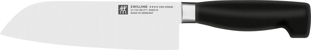 Santokumesser 18 cm, 31118-181 Serie Vier Sterne 