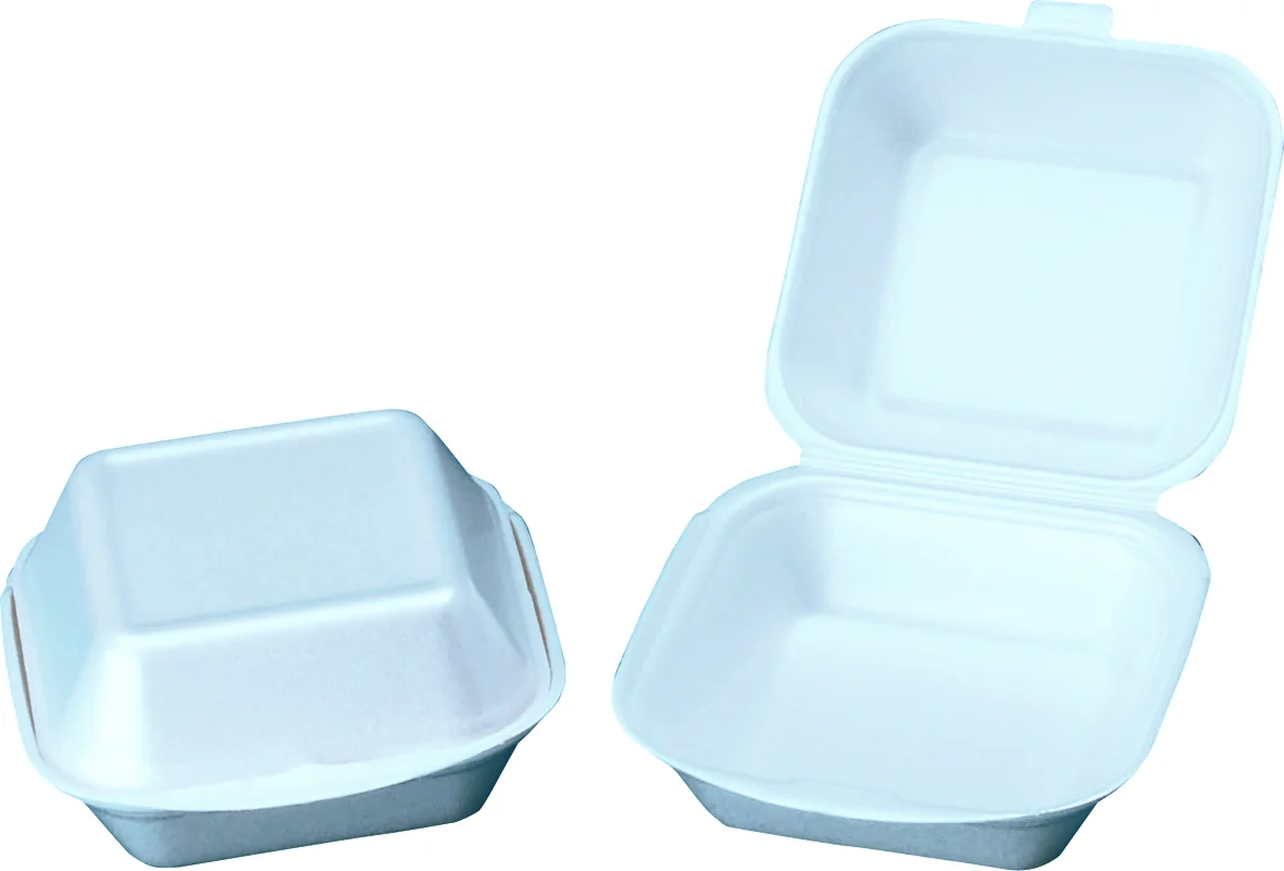 Hamburger Box weiss, 135 x 125 x 70 mm 