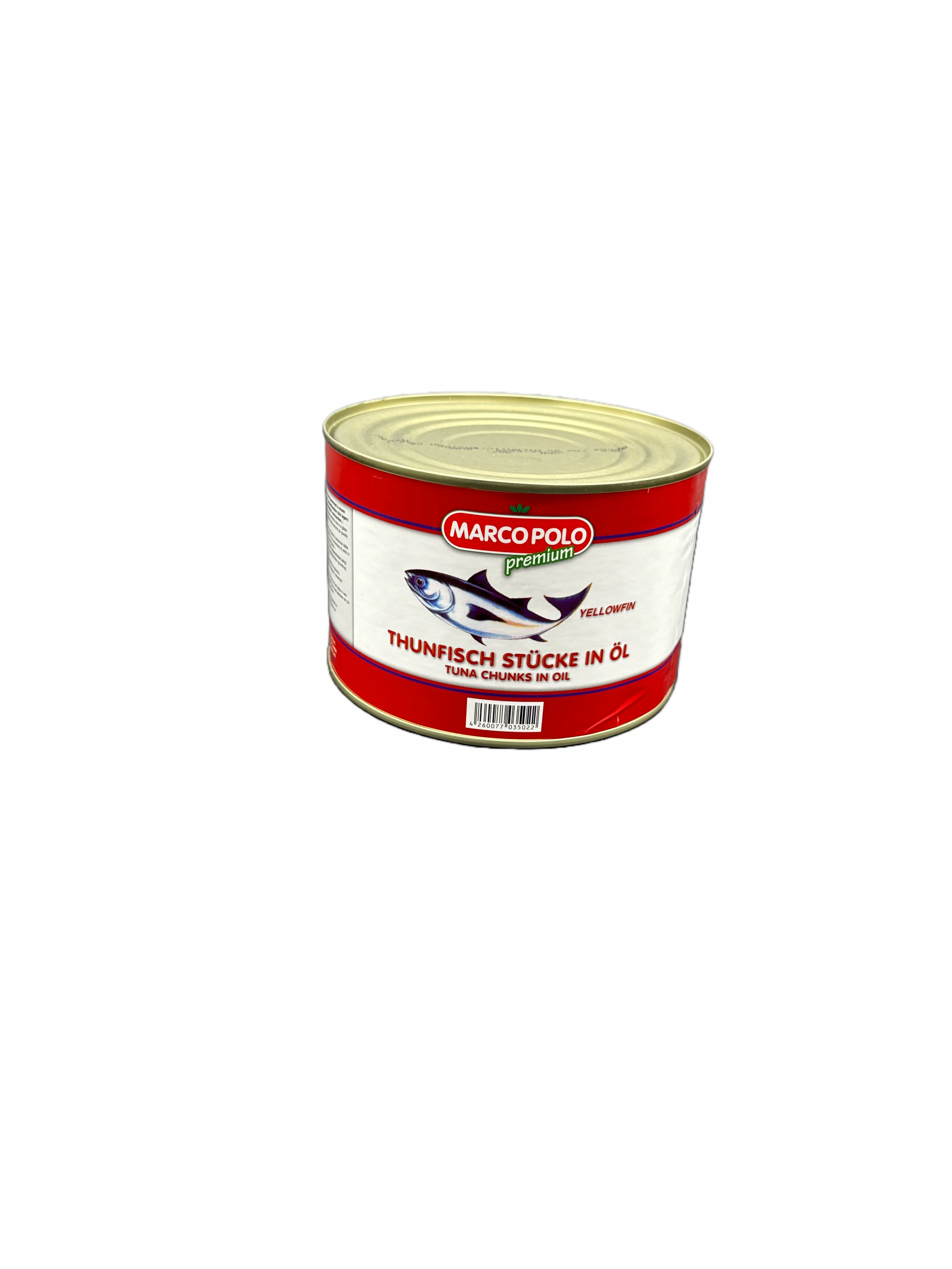 Thunfisch 2/1 Dose chunks in Oel, ATG 1400g 