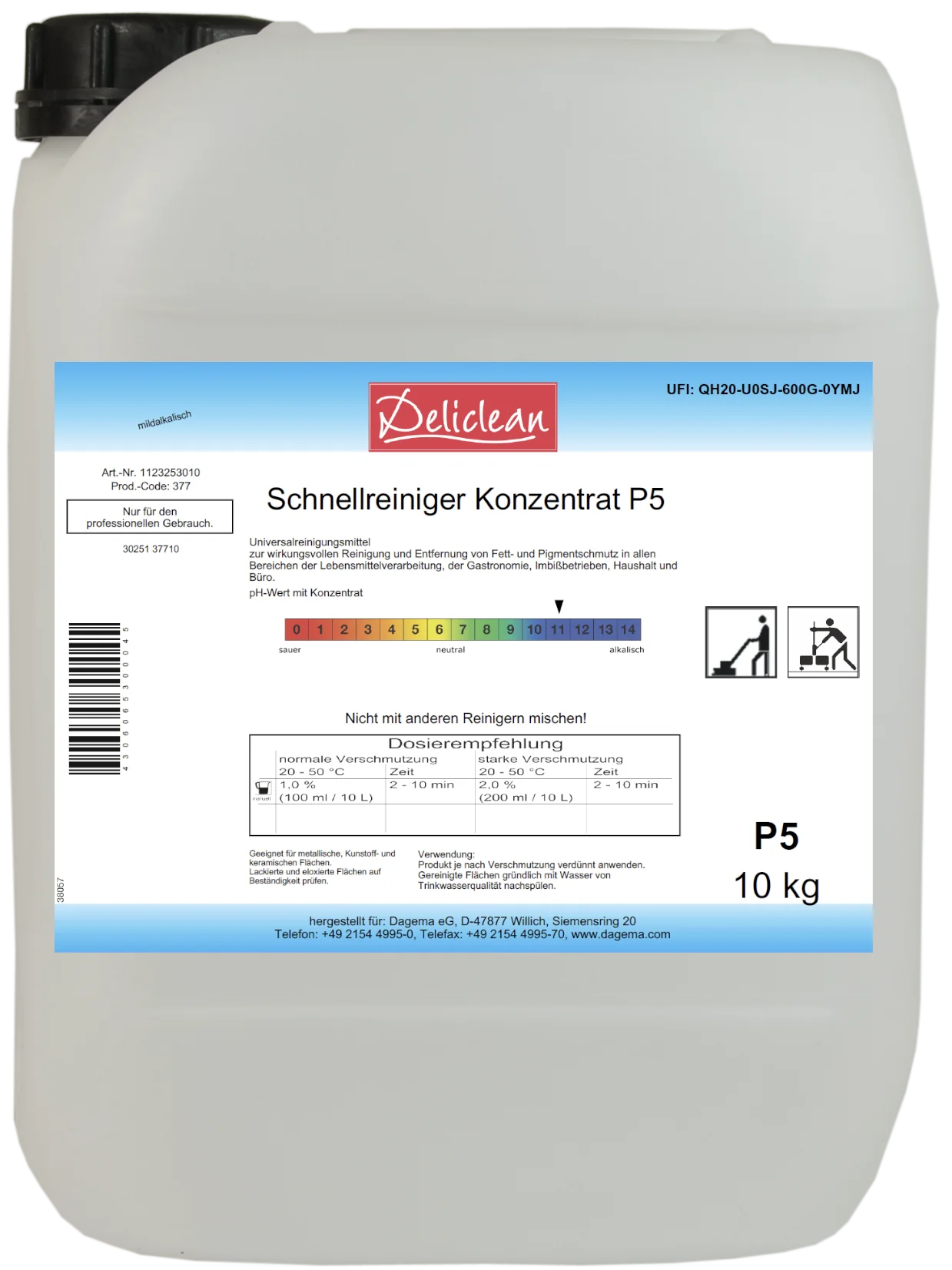 Schnellreiniger Quick P5 10Kg 