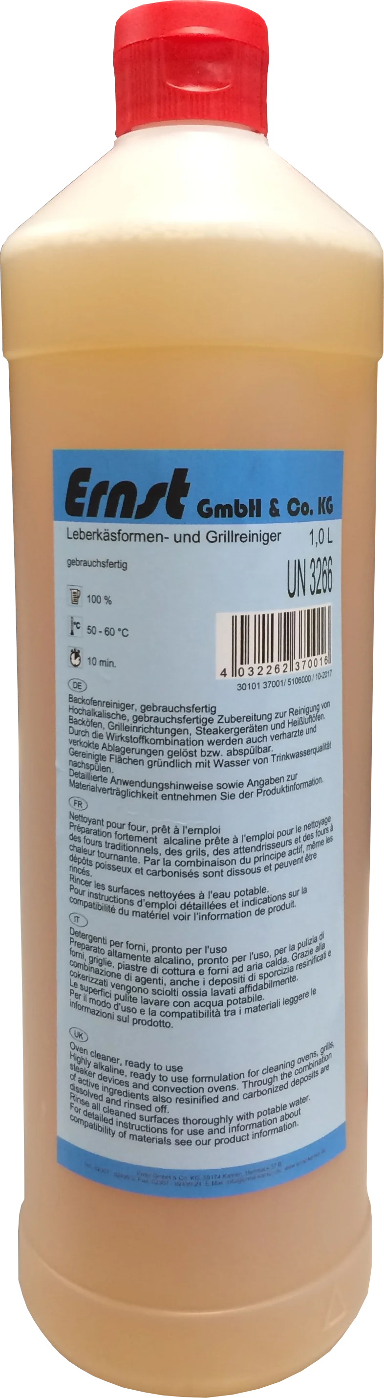 Leberkäsformen- & Grillreiniger 370 1L 