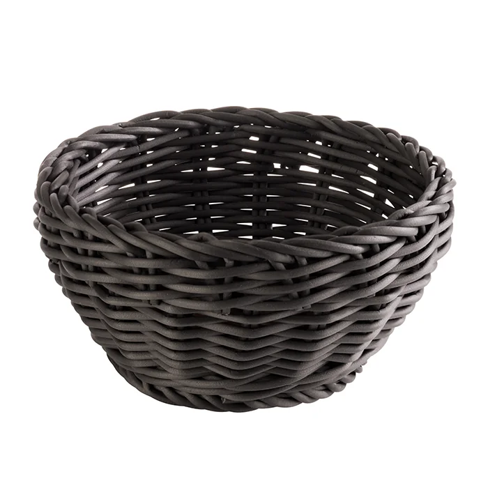 Korb rund Durchm.: 16cm schwarz