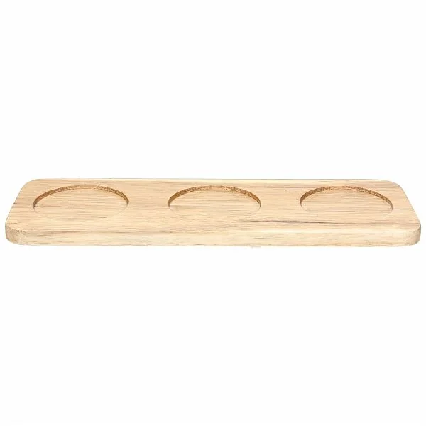 Tognana Holzbrettchen mit 3 Mulden 