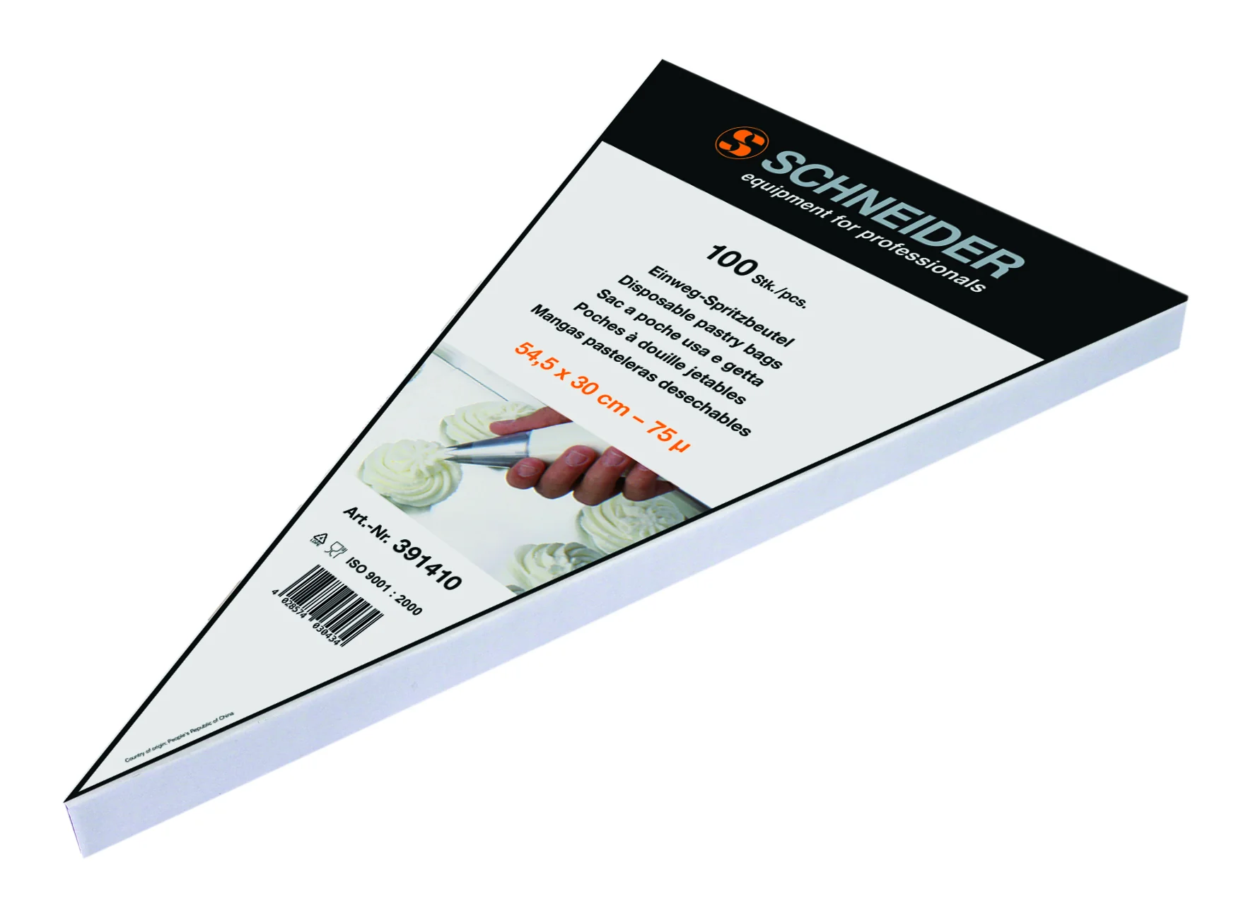 Spritzbeutel Einweg 545 x 300 mm 75 my (PK 100) 