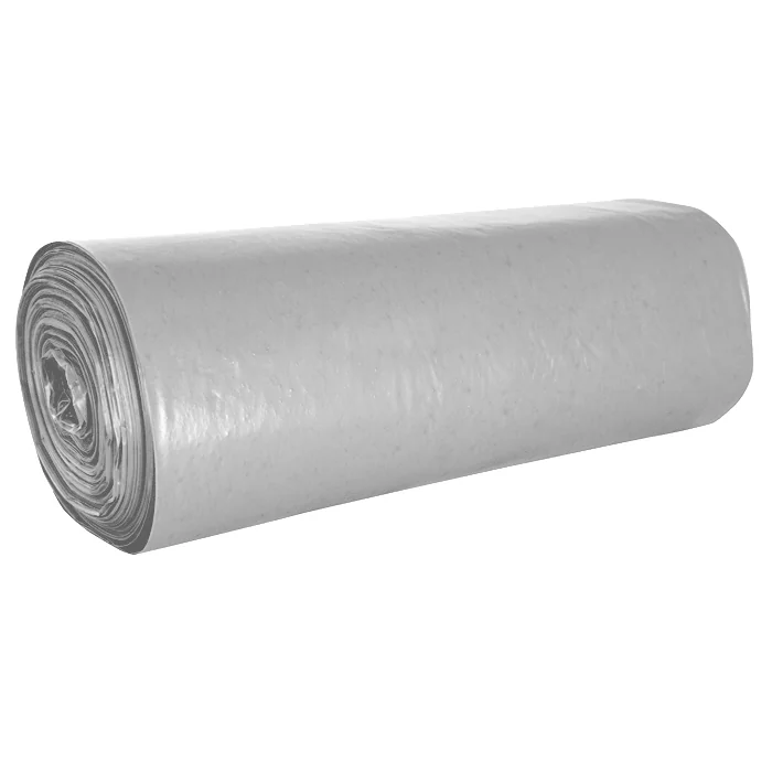 Müllbeutel 600x800 mm, 20µ HDPE blau auf Rolle 50-60 l