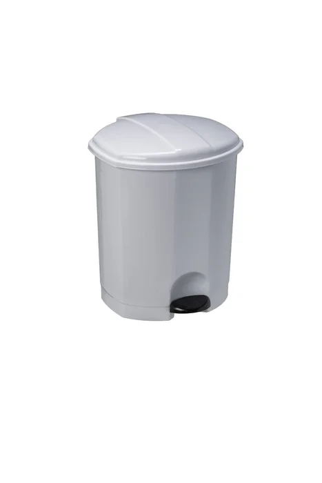 Tretabfalleimer 7L Polypropylen weiß HACCPkonform 240x230x280 mm