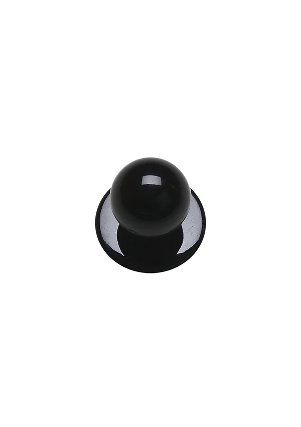 Kugelknöpfe schwarz 12er Pack 