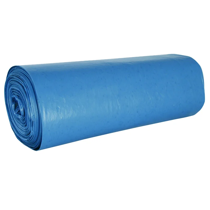 Müllbeutel 700x1100 mm 40µ Typ 60 HD blau auf Ro. 120l