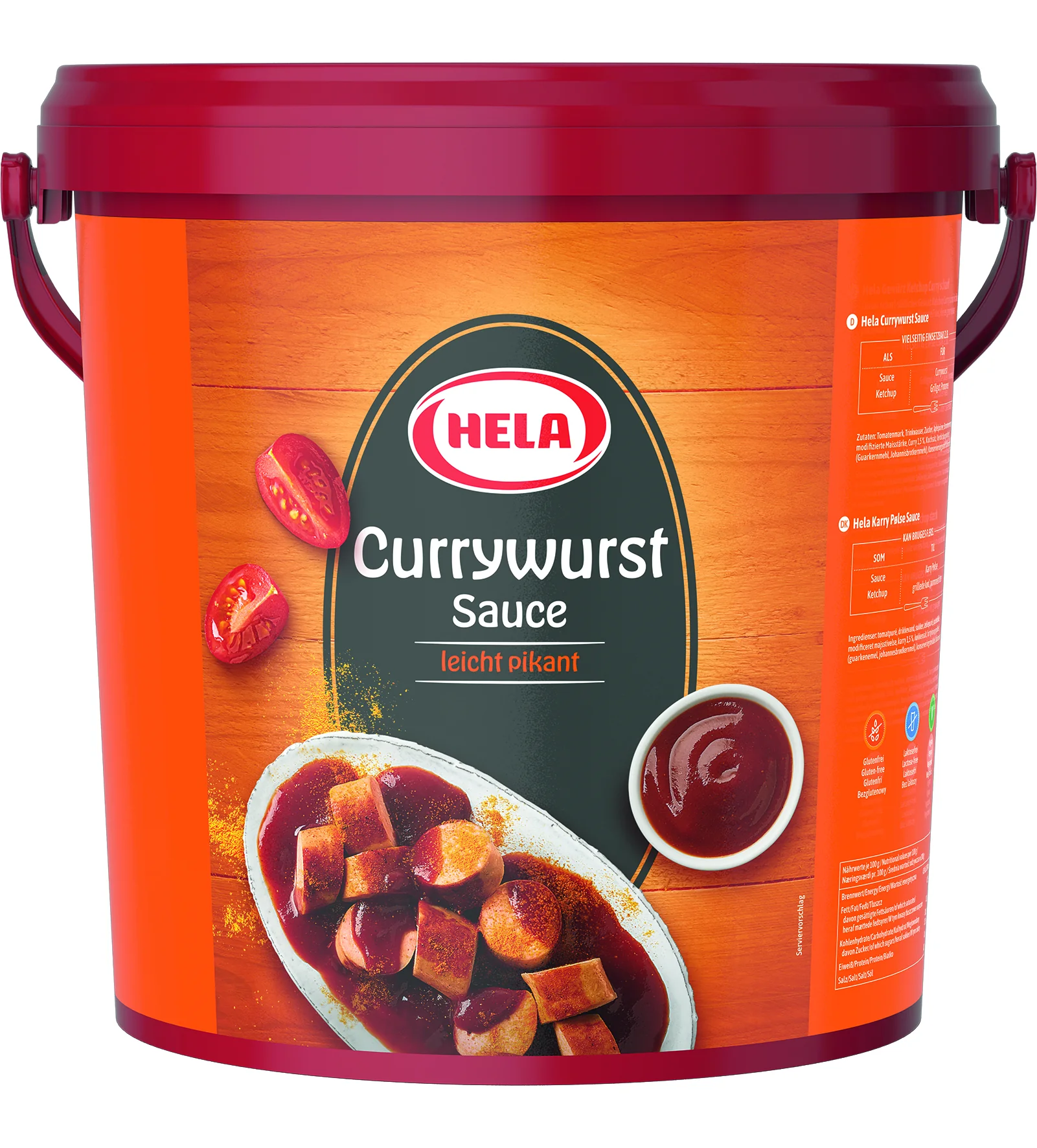 Curry Wurst Sauce HELA 10 kg Eimer 