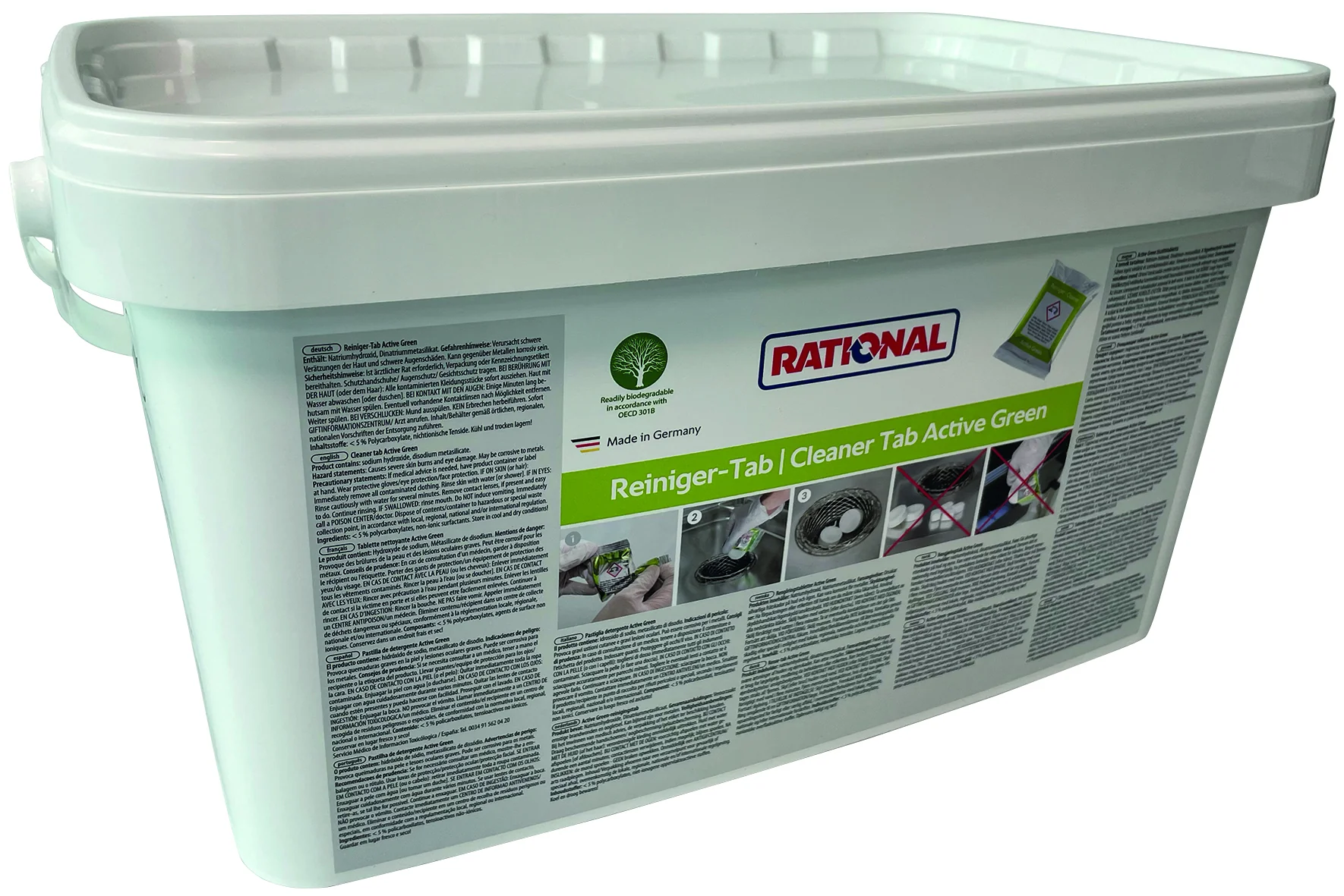 Reiniger Tabs Icombi Rational Active Green 150St. 