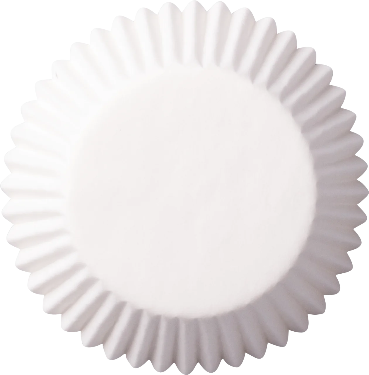 Gebäckkapseln weiß Bodenmaß: 50x25mm 