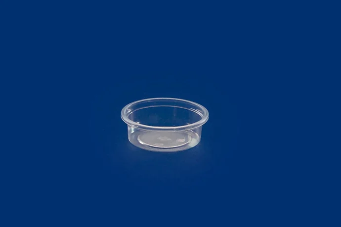 Dressingbecher PP klar rund ohne Deckel 50 ml 