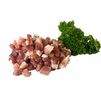 Bauchfleisch,geräuchert,gewürfelt 