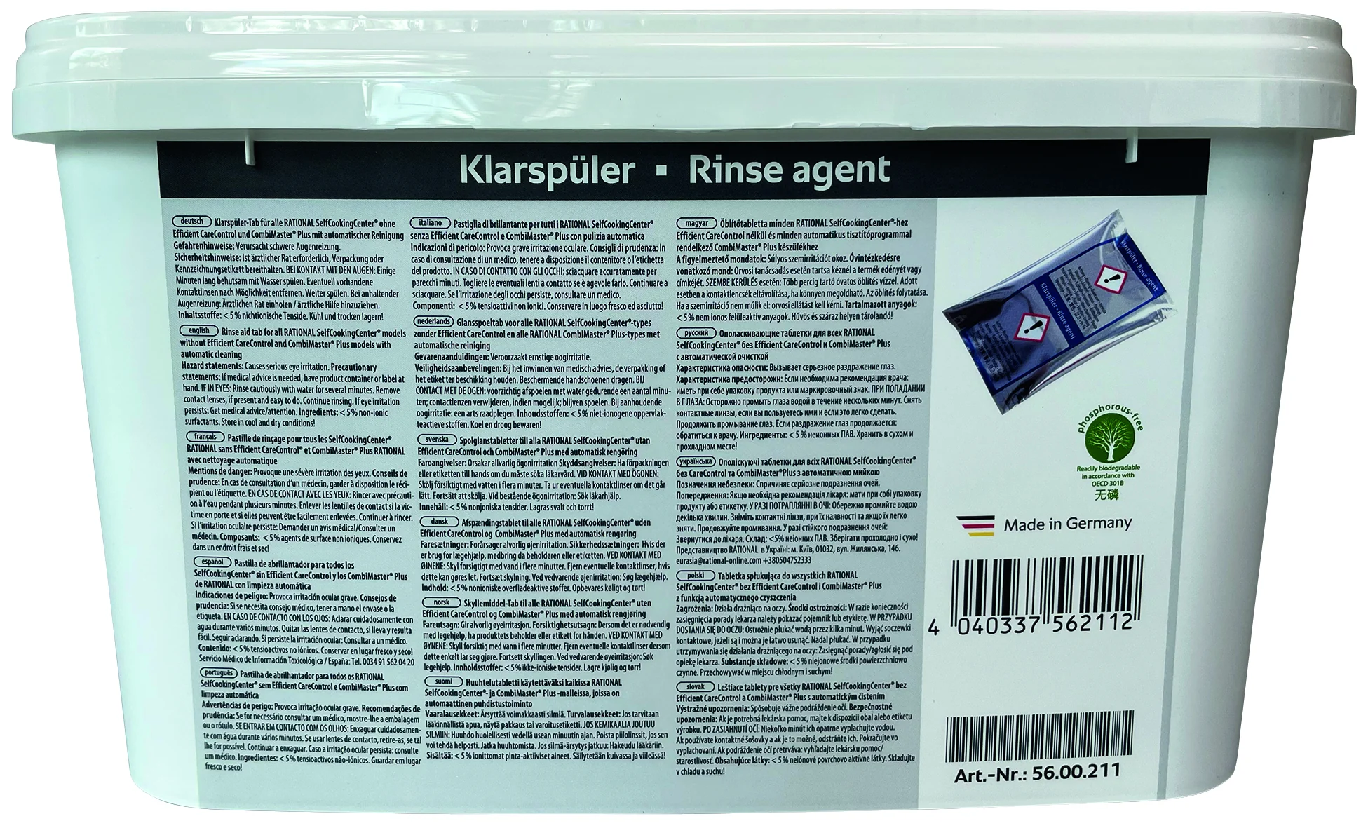 Klarspül Tabs Rational 50St. 