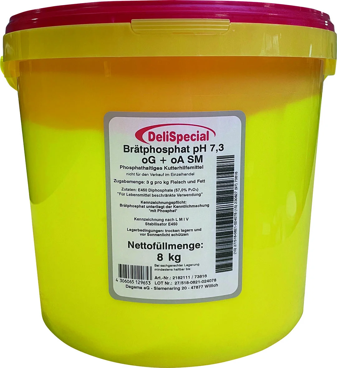 Brätphosphat PH 7,3,10 Kg, Eimerware 