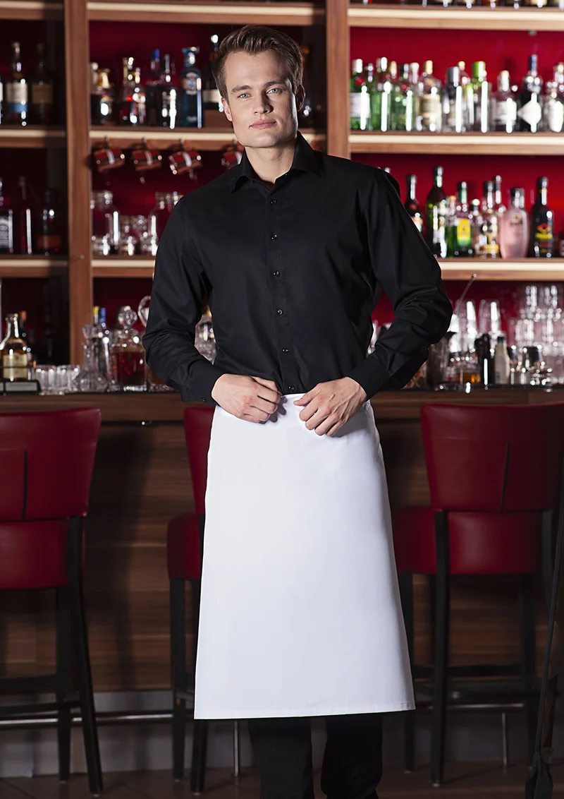 Bistroschürze Basic weiß 100x75 3er Pack 