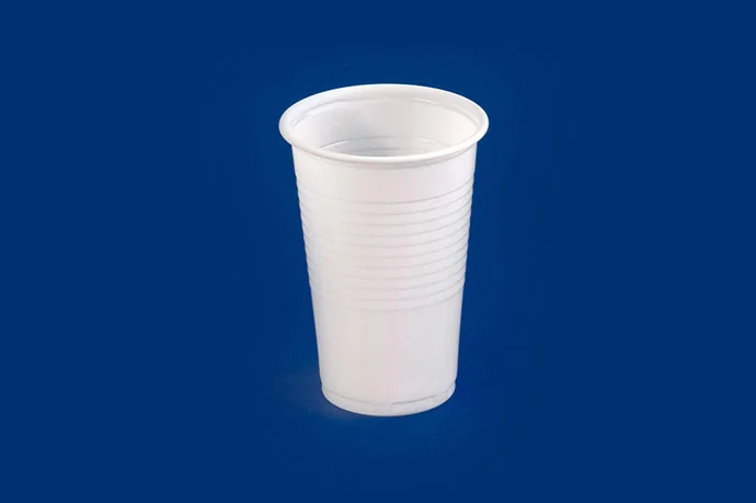 Trinkbecher 0,2 weiß 