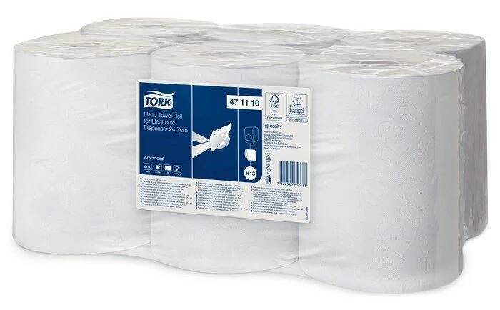 Tork Handtuchrolle H13, 2-lagig, 143m, weiß 