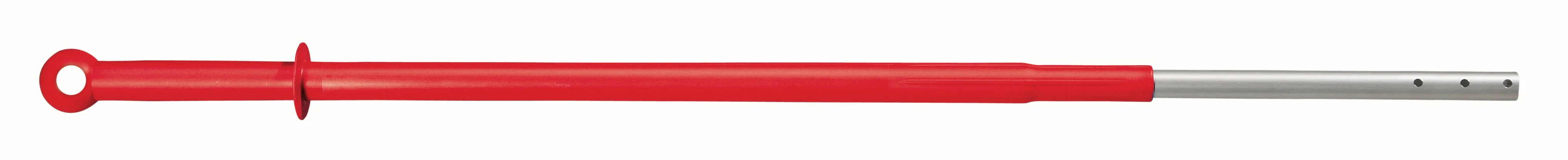 Haug 86981 Teleskopstiel, Alurohr, Rot 