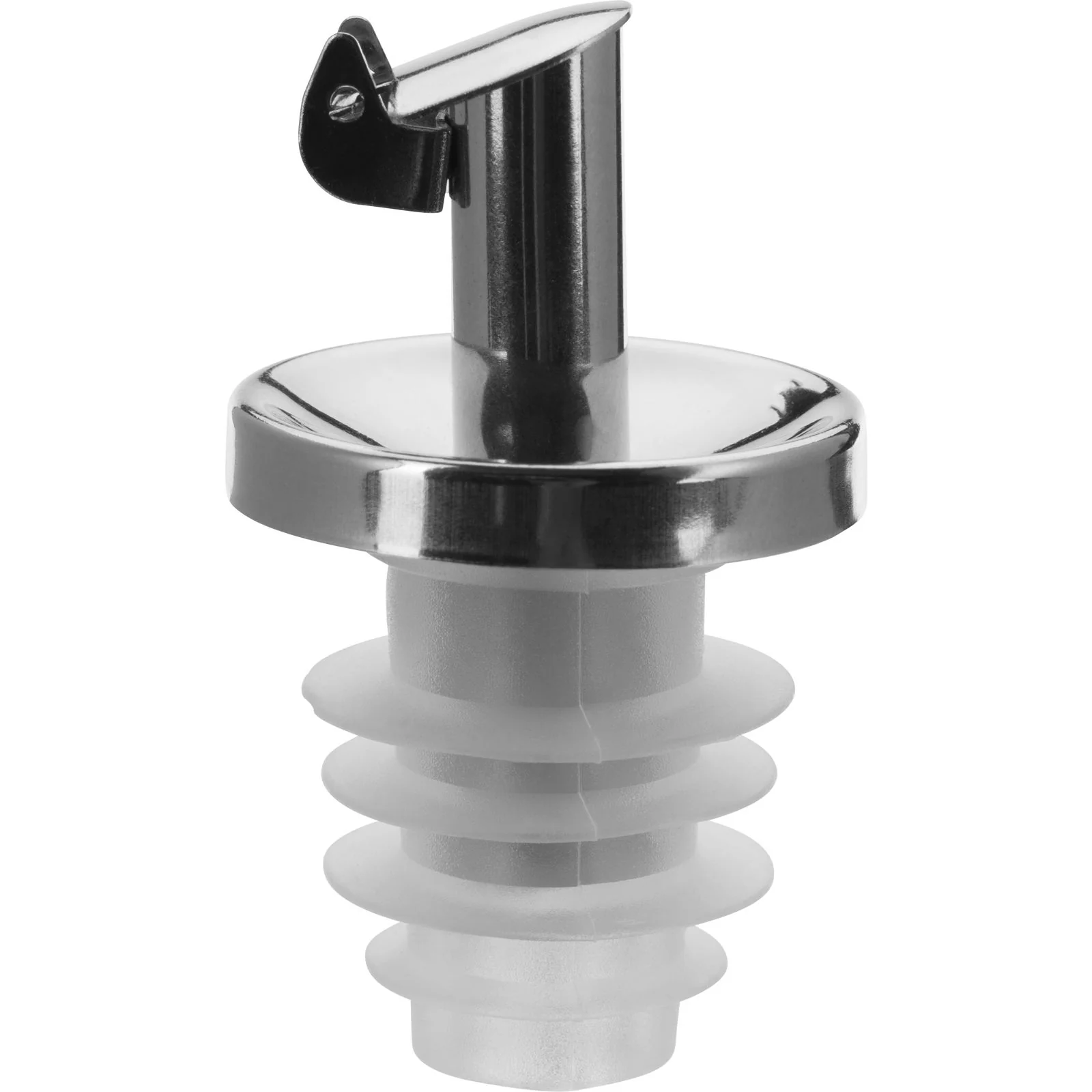 Ausgießer, Inox Essig-Spezial, PE-Korken, Metal. 