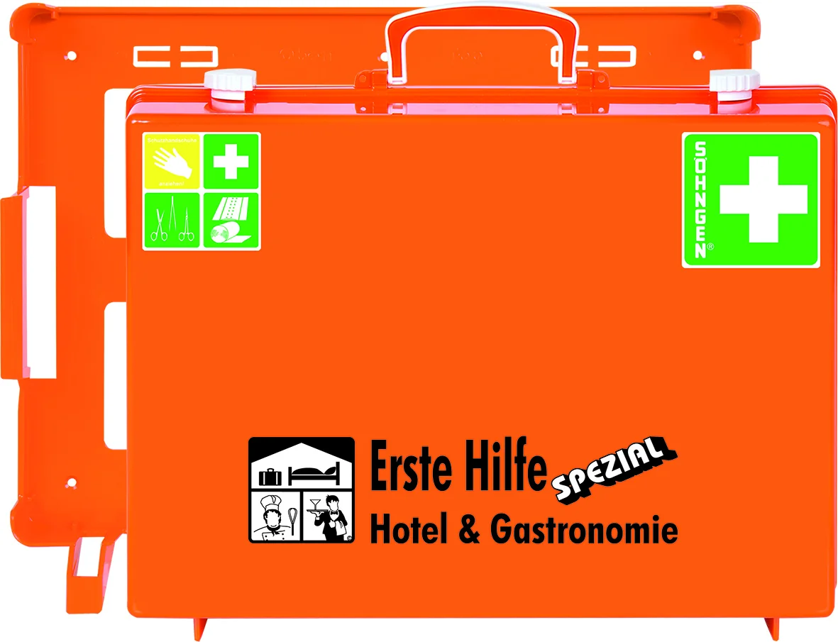 Verbandkasten Erste Hilfe Hotel&Gastronomie 