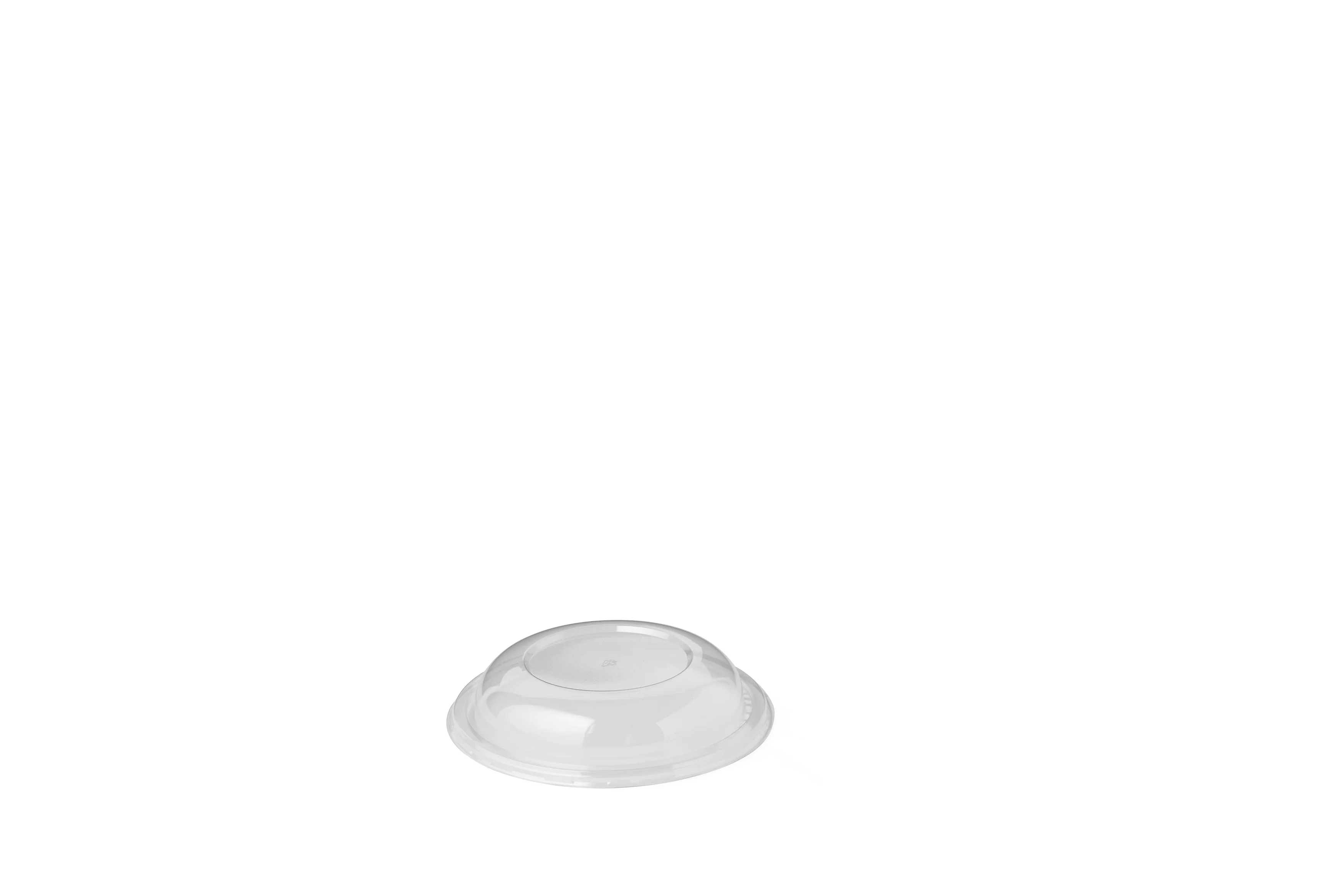 Deckel UFO PET klar für Salatschale 600ml Höhe 35mm, Durchm: 185mm