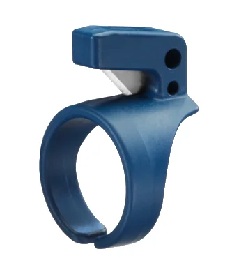 Ringmesser blau metalldetektierbar 