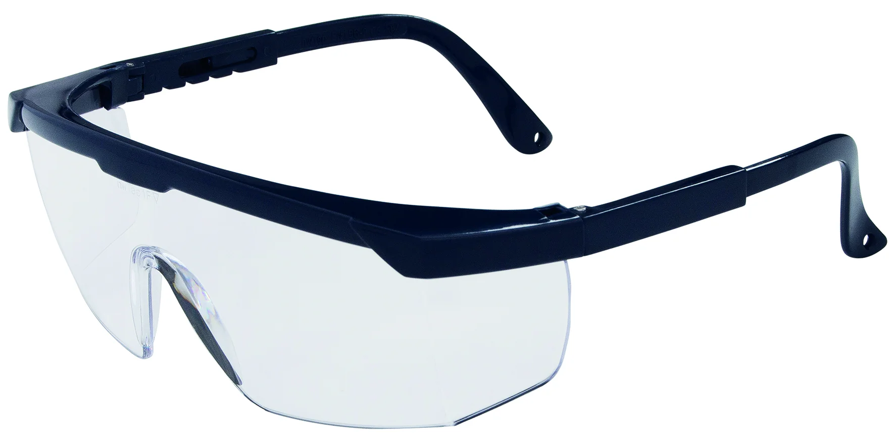 Schutzbrille "Vaultex" CAT II Gestell schwarz, ergonomische Bügel