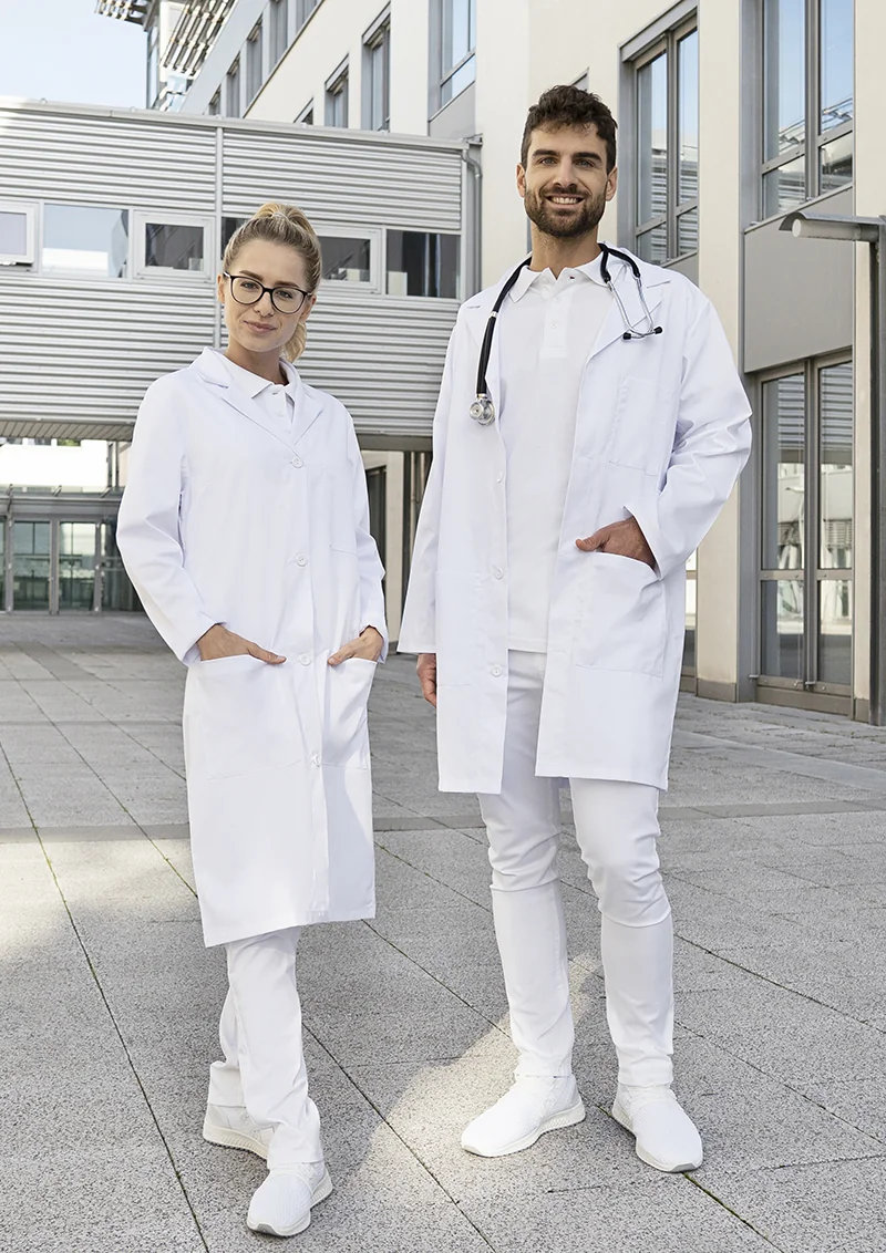 Herrenkittel Basic weiß Gr. XXXL 