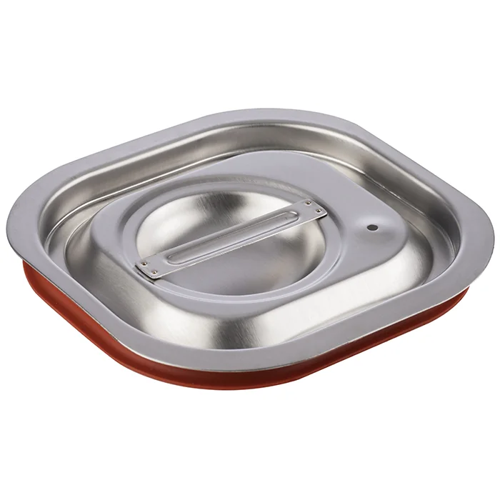 GN-Deckel TOP 1/2, mit Gummidichtung