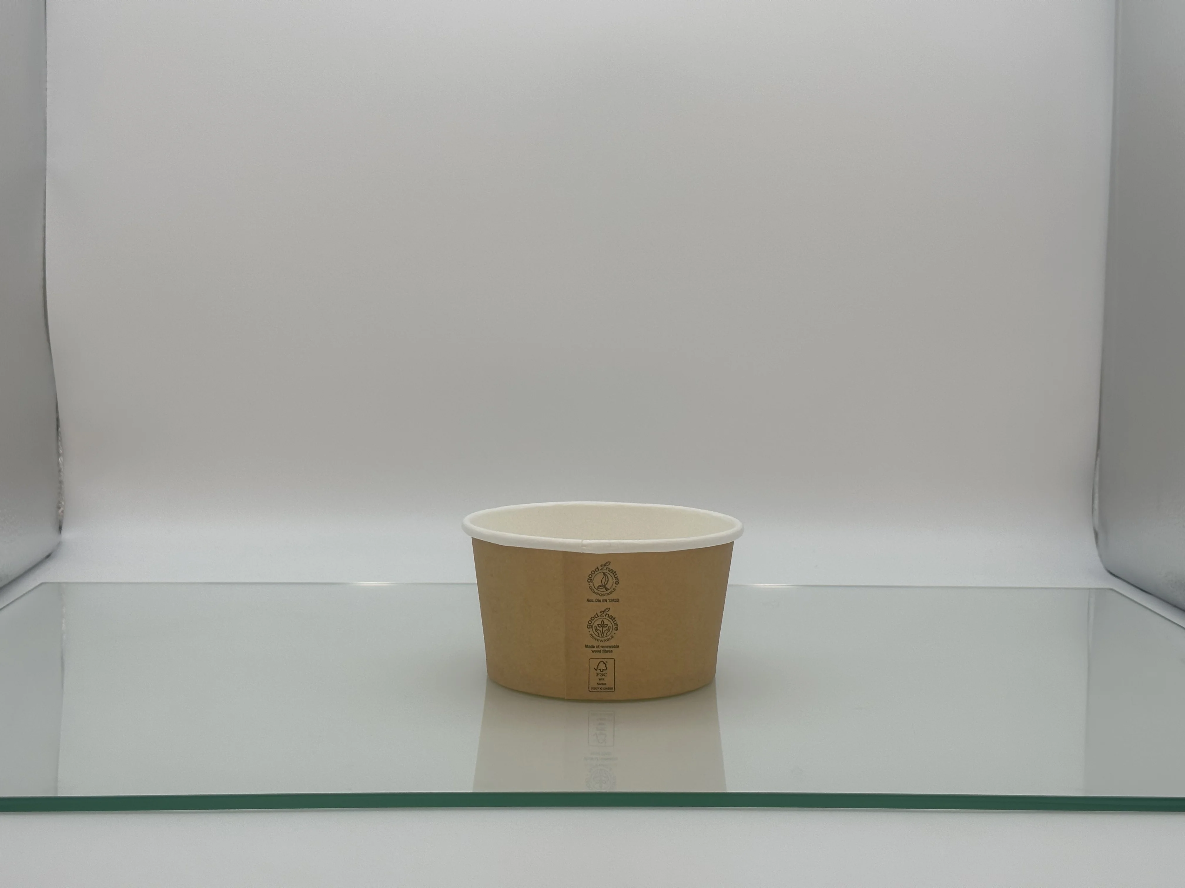 Soup to go, 12oz - 370/450ml, 25 Stück - BIO Neutraldruck