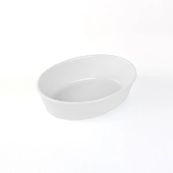 Backform Gutshof weiß, 22 cm oval 