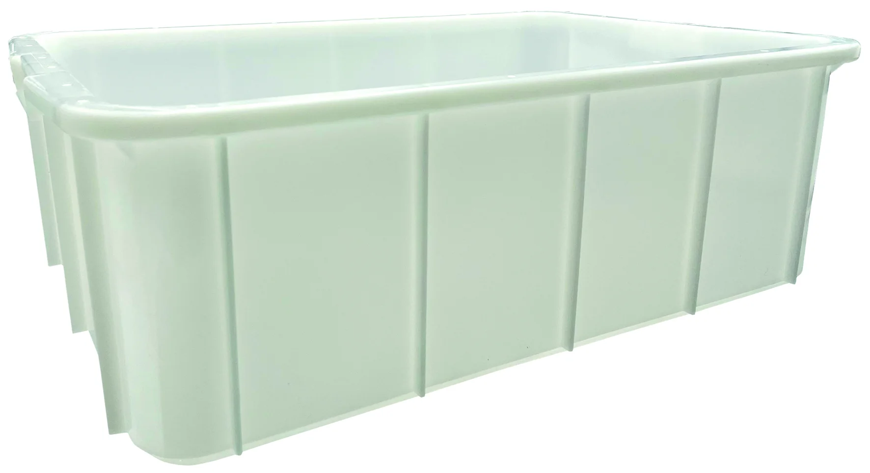Stapelkästen weiß 50 ltr., 600x400x210 mm 