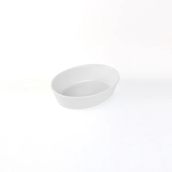Backform Gutshof weiß, 13 cm oval 
