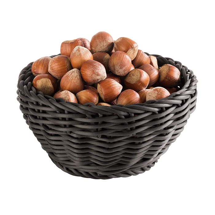 Korb rund Durchm.: 16cm schwarz